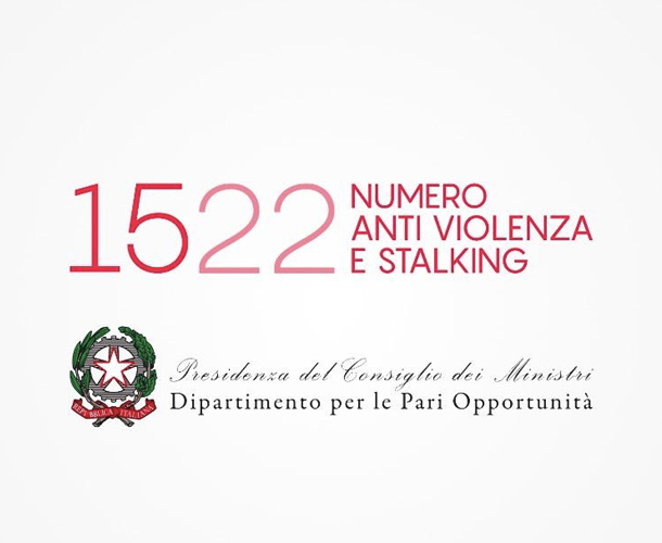 1522 NUMERO ANTI VIOLENZA E STALKING