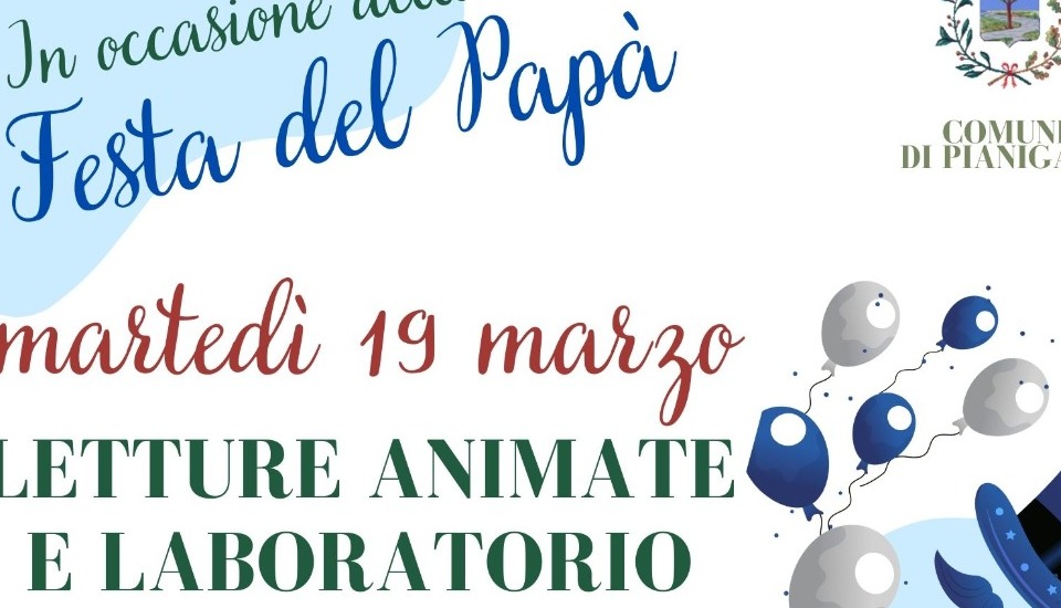 Festa del papà - letture animate e laboratorio