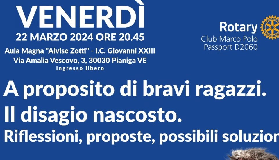 A proposito di bravi ragazzi. Il disagio nascosto.